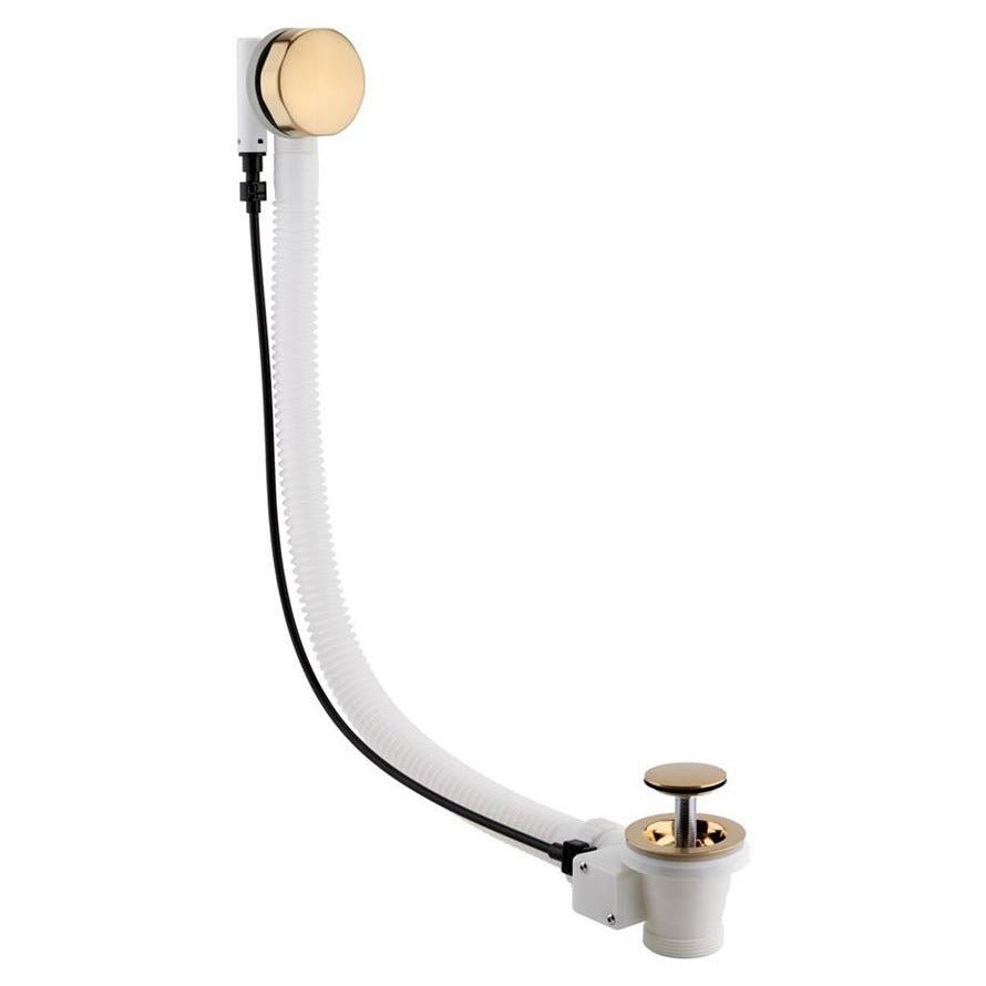 Eastbrook Bath Pop Up Waste & Overflow - Brushed Brass - 98.1007 - TAP 'N' SHOWER