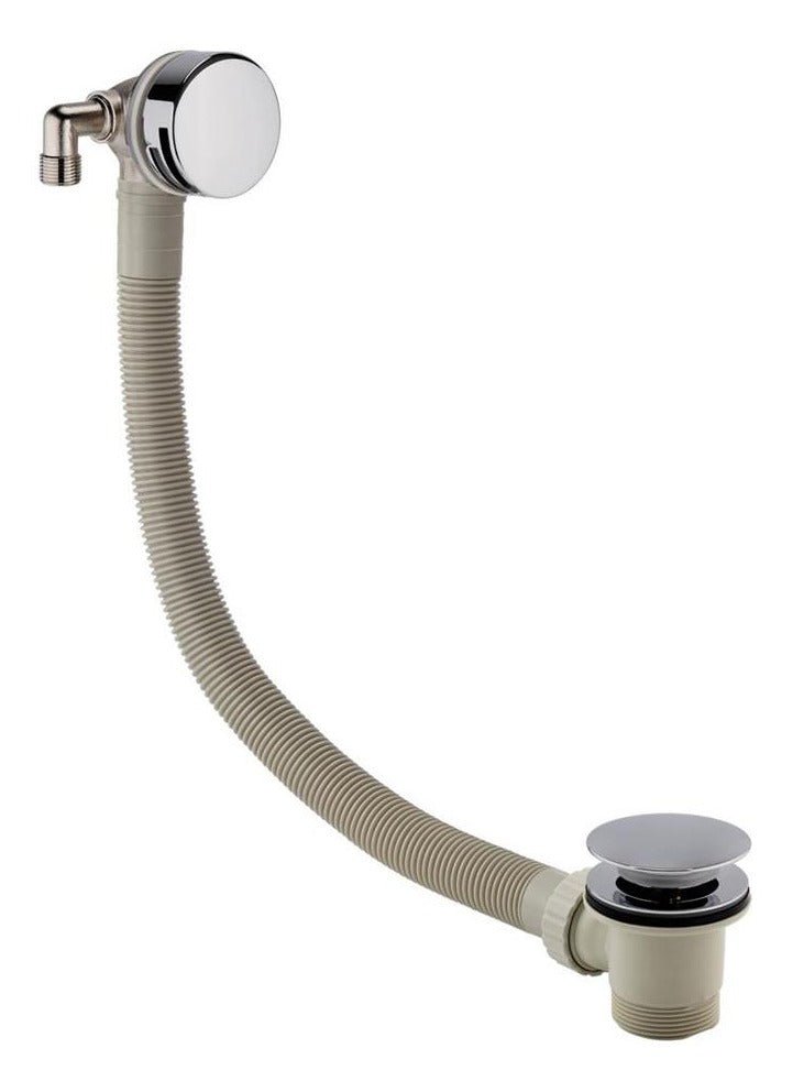 Eastbrook Bath Filler Waste & Overflow - Chrome - 98.1014 - TAP 'N' SHOWER
