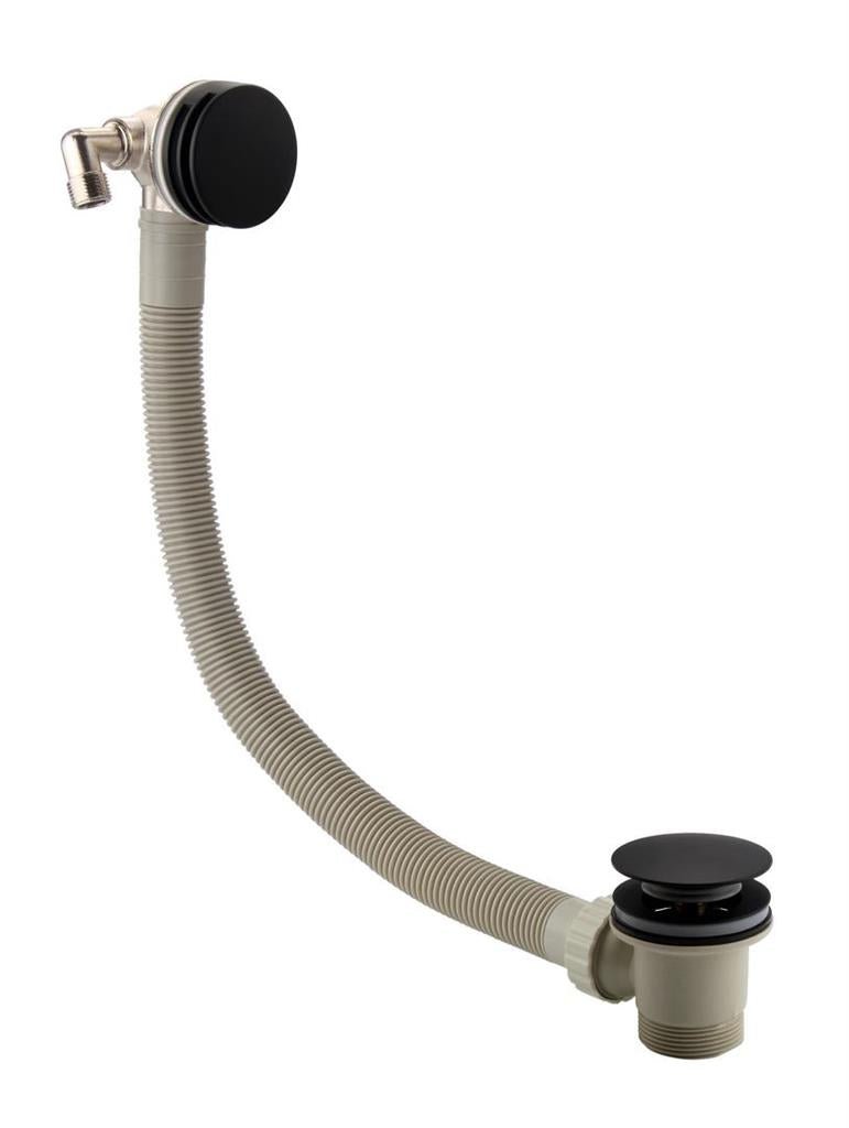 Eastbrook Bath Filler Waste & Overflow - Matt Black - 98.1015 - TAP 'N' SHOWER