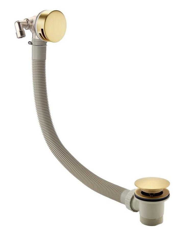 Eastbrook Bath Filler Waste & Overflow - Brushed Brass - 98.1016 - TAP 'N' SHOWER