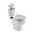 Eastbrook Loire in a Box Close Coupled Toilet & Standard Seat - White - 99.017 - TAP 'N' SHOWER