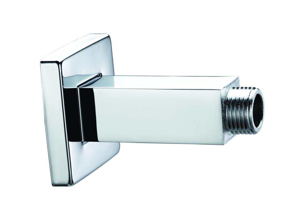 Bristan Modern Square Ceiling Fed Arm 75mm - Chrome - ARM CFSQ01 C