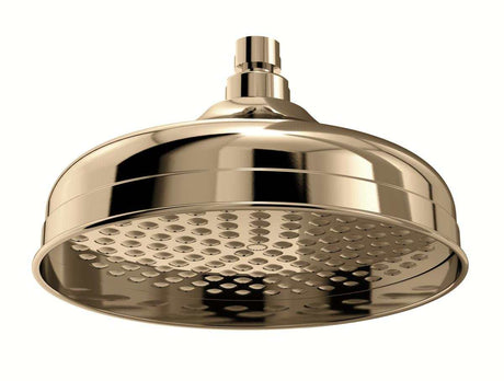 Bristan Traditional Stainless Steel Round Fixed Shower Head 200mm - Go