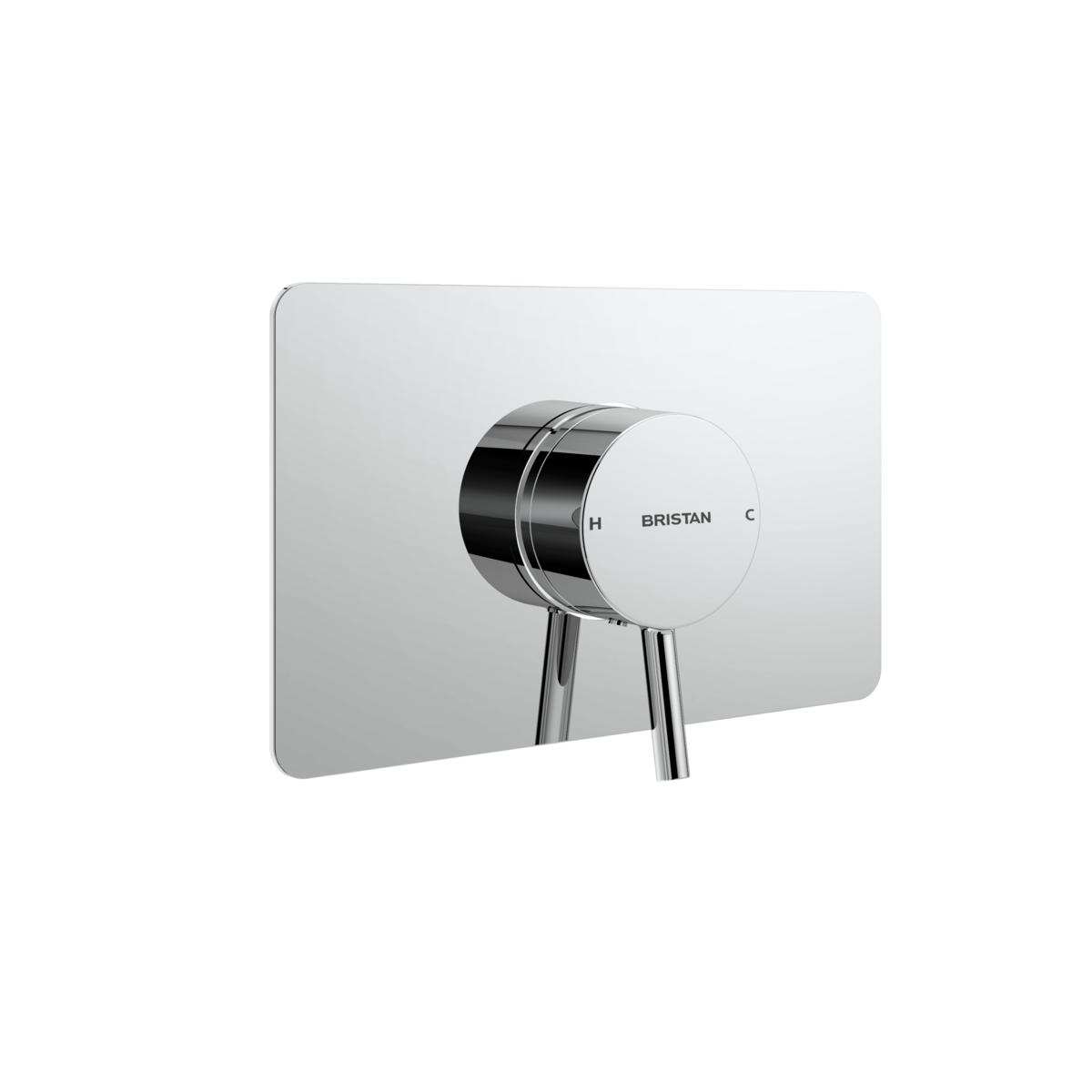 Bristan Prism Sequential Concealed Modern Shower Valve - Chrome - PM2