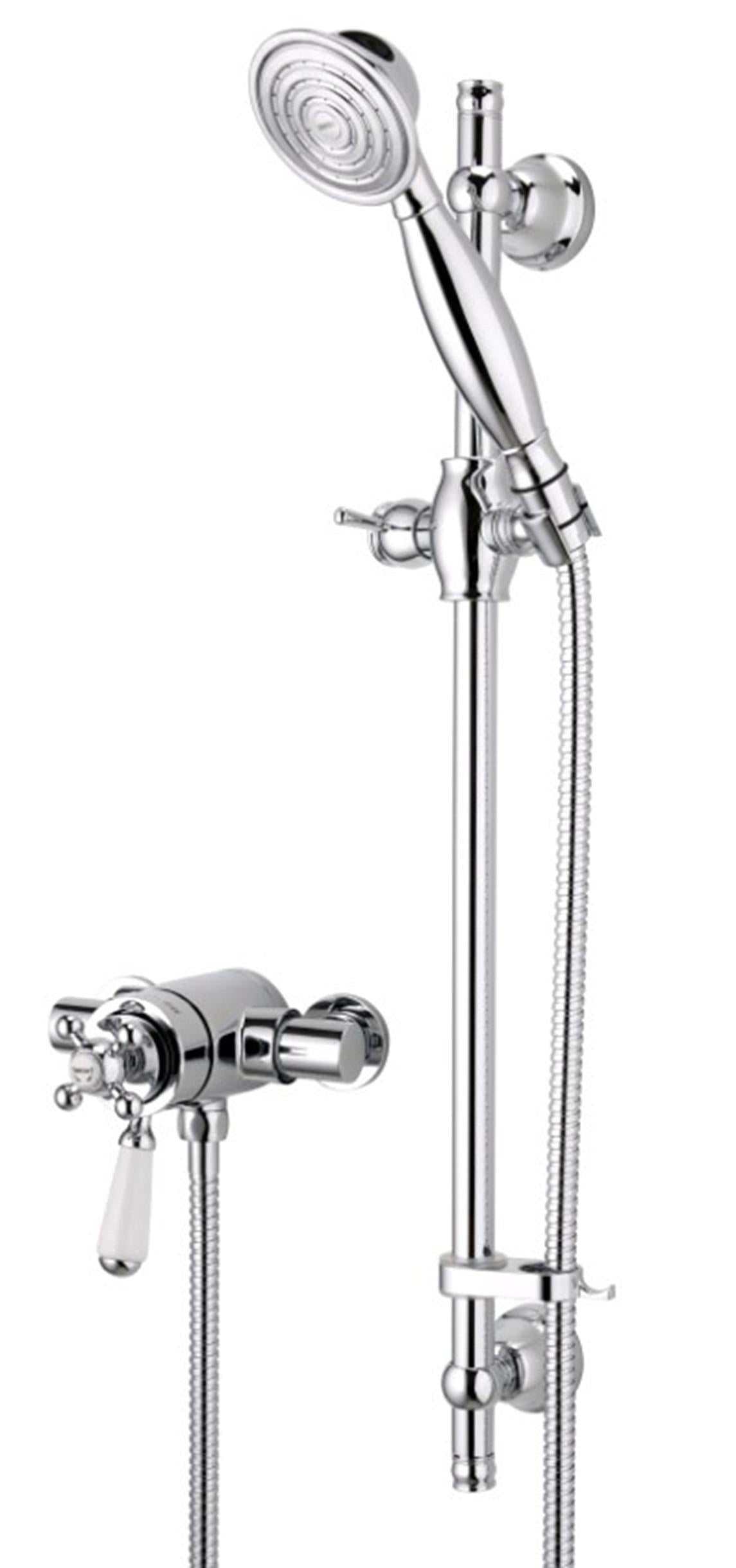 Bristan Regency Dual Mixer Shower with Exposed Shower Valve and Shower