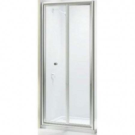 Merlyn Ionic Source Bi - Fold Shower Door 900mm Wide - 4mm Glass - A1200D0 - TAP 'N' SHOWER