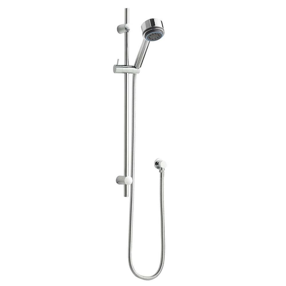 Hudson Reed Three Function Linear Slider Handset Shower Rail Kit - Chr