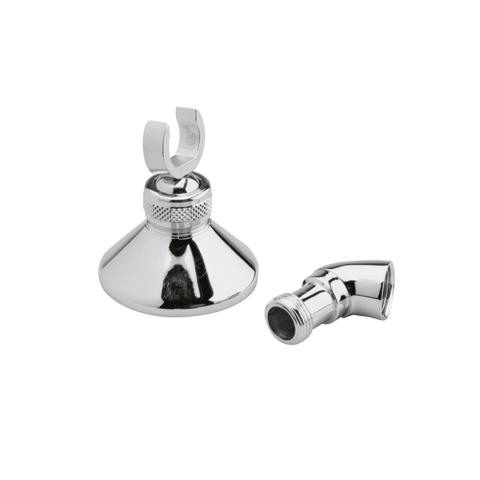 Nuie Elbow Wall Bracket - Chrome - A310A