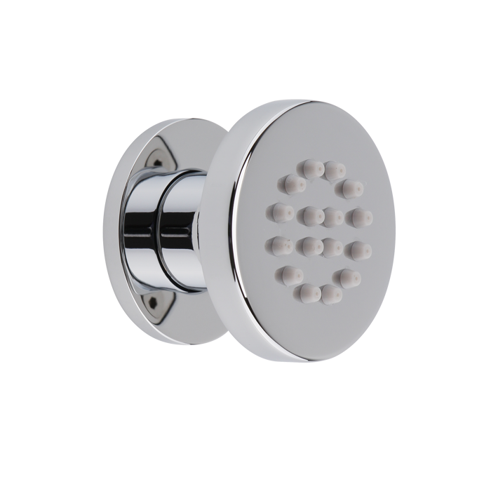 Nuie Shower Accessories Chrome Contemporary Body Jet - A355