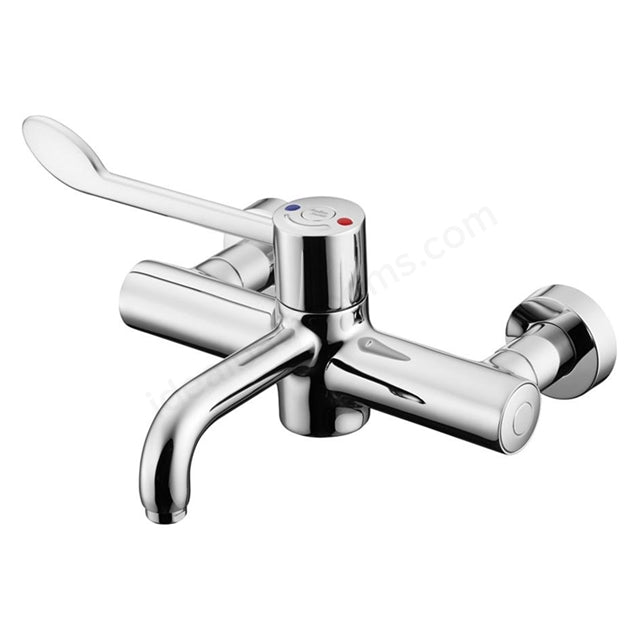 Armitage Shanks Markwick Wall Mounted Sequential Thermostatic Sink Mixer - Chrome - A6060AA - TAP 'N' SHOWER