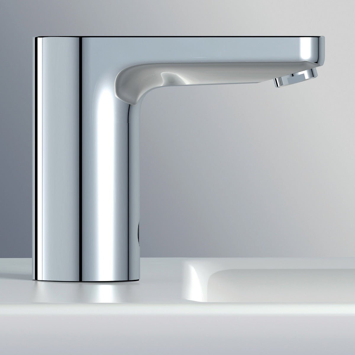 Armitage Shanks Sensorflow Wave Basin Spout Battery - Chrome - A6160AA - TAP 'N' SHOWER