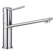 Abode Specto single chrome lever kitchen sink mixer tap with sleek modern design and durable finish