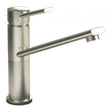 Abode Specto single lever brushed nickel kitchen sink mixer tap