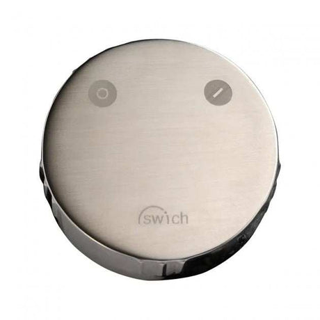 Abode Swich Round Handle brushed nickel diverter valve with high resin filter for shower