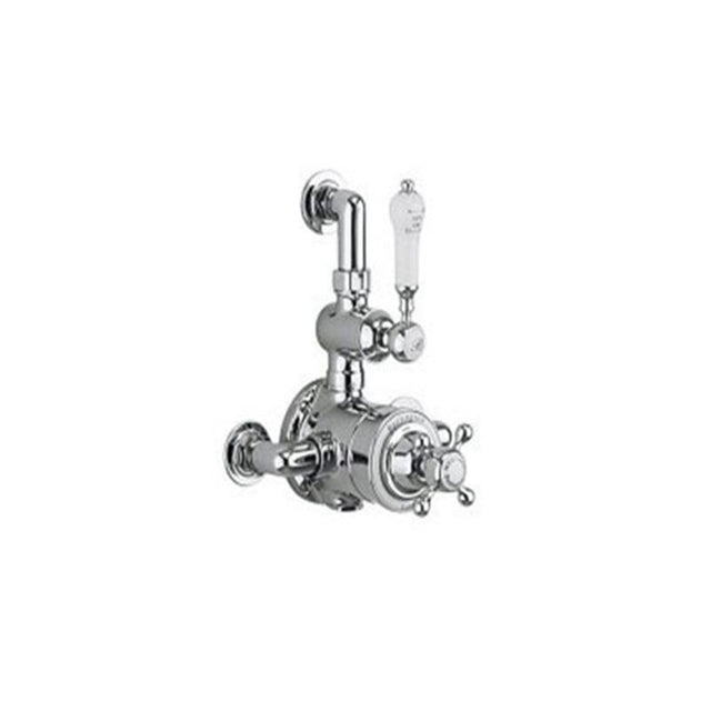 Burlington Avon Chrome Exposed Valve Single Outlet - AF1S - TAP 'N' SHOWER