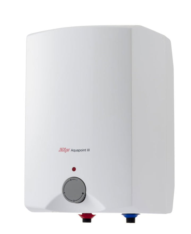 Zip Aquapoint 3 Oversink Unvented 2.0kW 10L Water Heater - White - AP310OB - TAP 'N' SHOWER