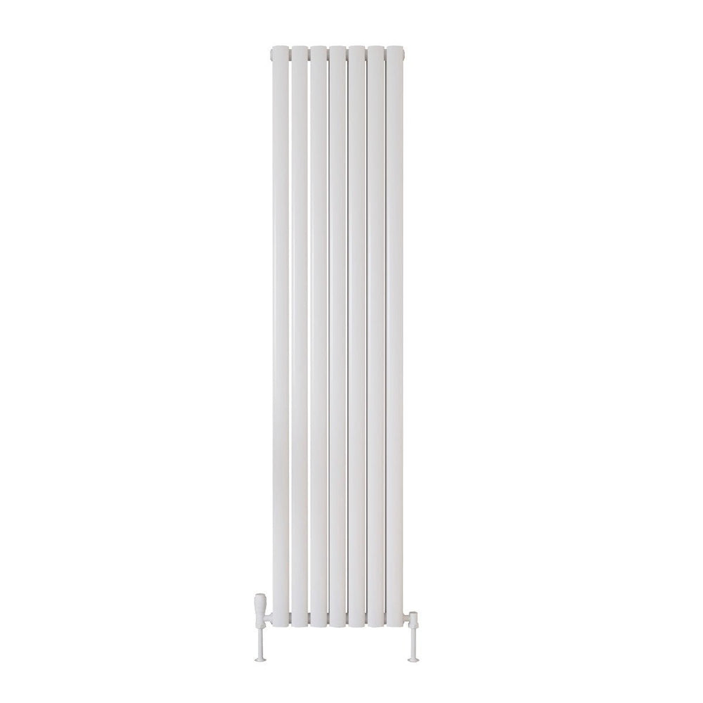 Scudo Apex Designer Radiator Double 1800mm x 413mm - White - APEX18 - 41V - D - W - TAP 'N' SHOWER
