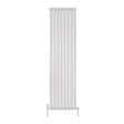 Scudo Apex Designer Radiator Single 1800mm x 531mm - White - APEX18 - 53V - S - W - TAP 'N' SHOWER