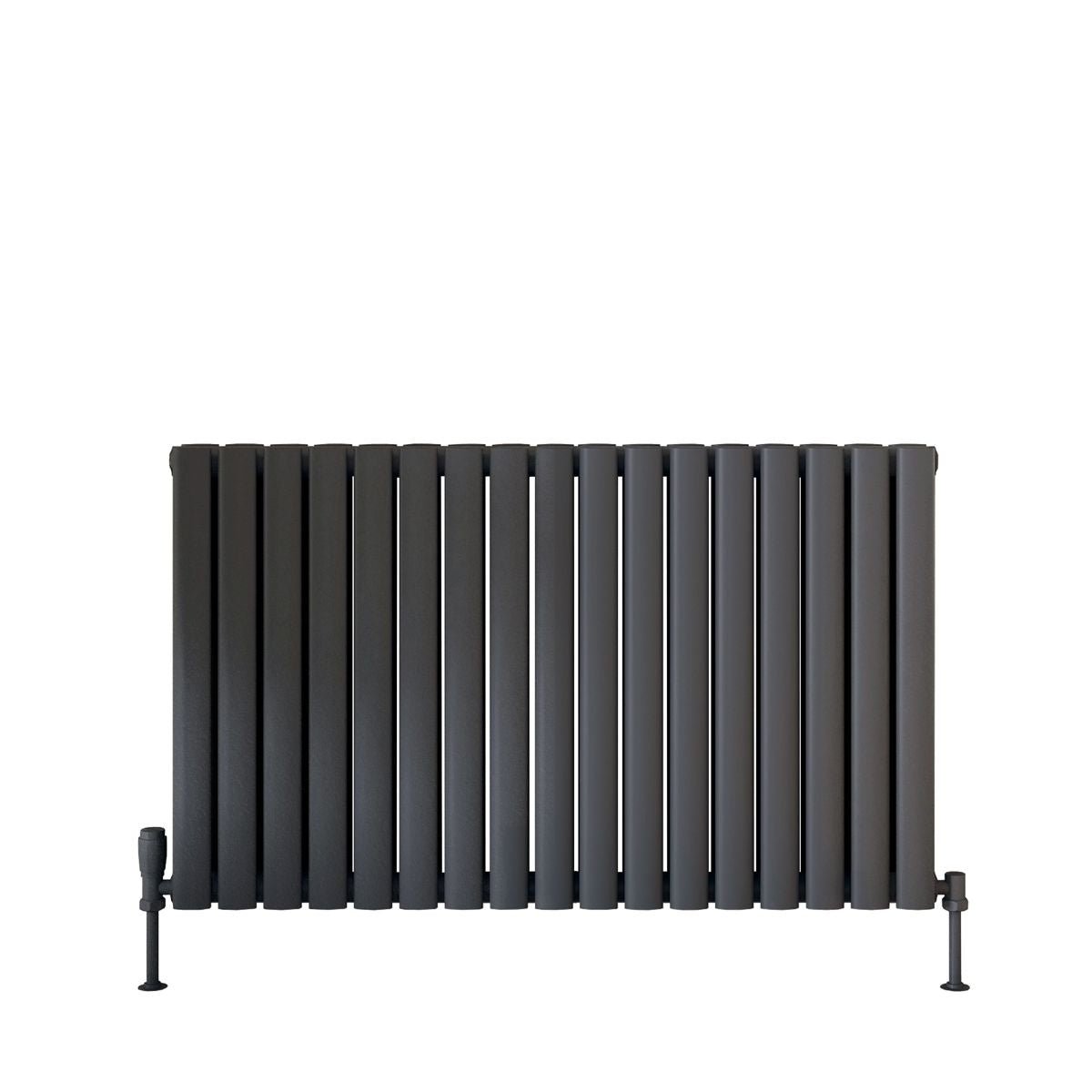 Scudo Apex Designer Radiator Double 600mm x 413mm - Anthracite - APEX60 - 41D - A - TAP 'N' SHOWER