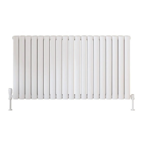 Scudo Apex Designer Radiator Double 600mm x 590mm - White - APEX60 - 59D - W - TAP 'N' SHOWER