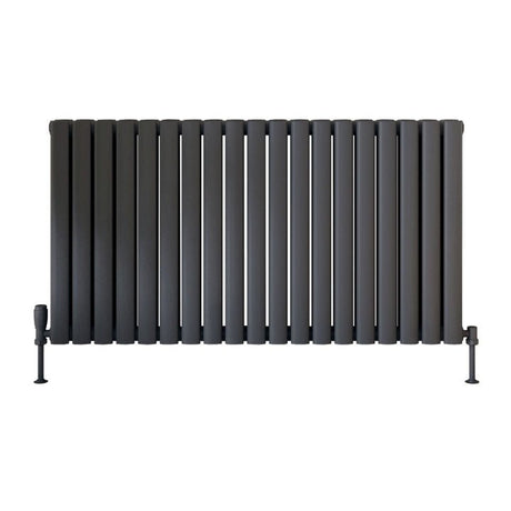 Scudo Apex Designer Radiator Double 600mm x 944mm - Anthracite - APEX60 - 94D - A - TAP 'N' SHOWER