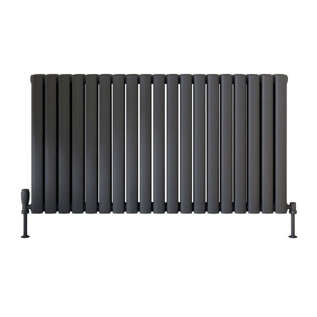 Scudo Apex Designer Radiator Double 600mm x 944mm - Anthracite - APEX60 - 94D - A - TAP 'N' SHOWER
