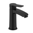 Bristan Appeal Eco Start Basin Mixer with Clicker Waste - Black - APL ES BAS BLK - TAP 'N' SHOWER