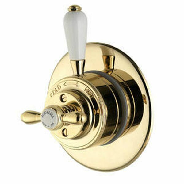 Aqualisa Aquatique Thermo Concealed Mixer Shower Valve - Gold - 500.00.04 - TAP 'N' SHOWER