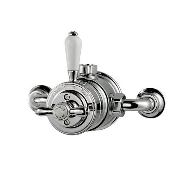 Aqualisa Aquatique Thermo Exposed Mixer Shower - Chrome - 500.10.01 - TAP 'N' SHOWER