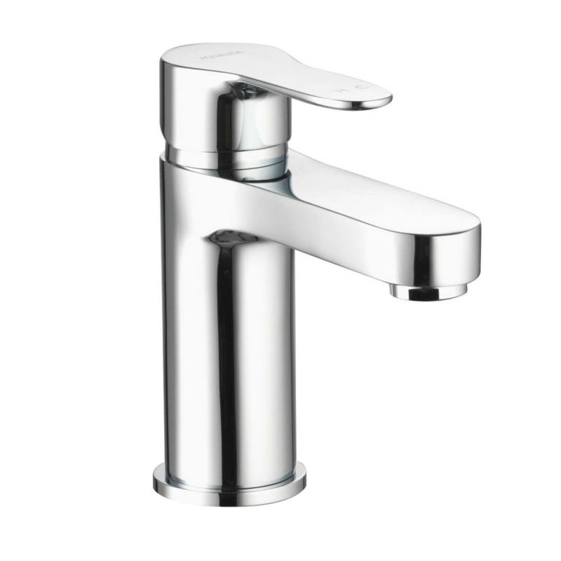 Aqualisa Central Small Including Waste Basin Pillar Tap - Chrome - CT.SPT.CH - TAP 'N' SHOWER
