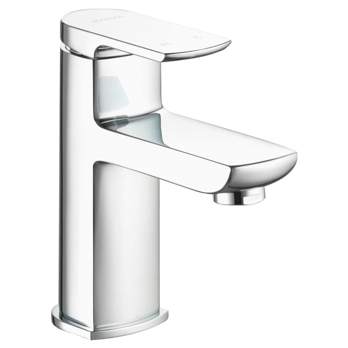 Aqualisa Downtown Large Including Waste Basin Pillar Tap - Chrome - DT.LPT.CH - TAP 'N' SHOWER