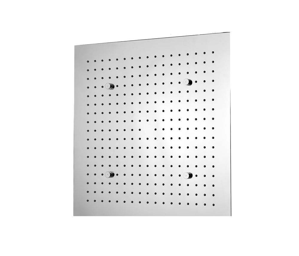 JTP Aquamist Square Overhead Shower With Mist Function - Chrome - AMS300