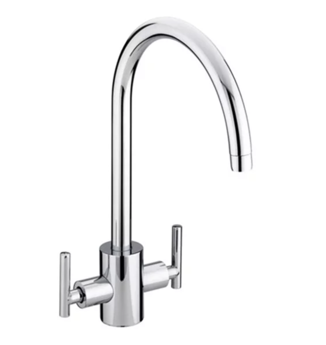 Bristan Artisan Modern EasyFit Dual Handle Kitchen Sink Mixer Tap - Ch