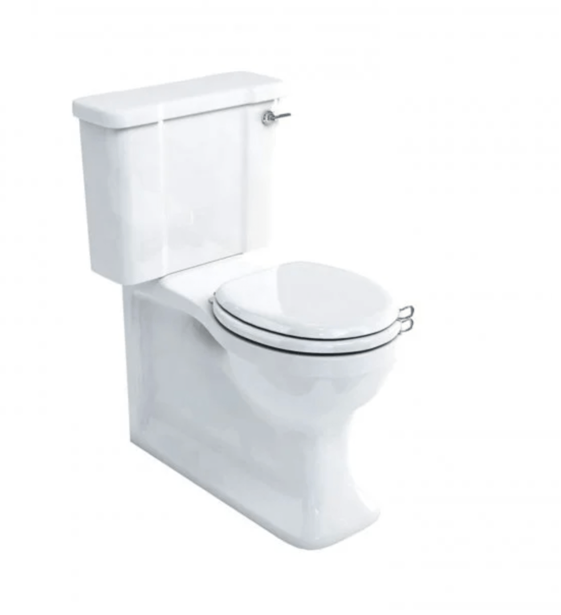 Burlington Arcade White Full Back to Wall Close Coupled Pan - ARC4 - TAP 'N' SHOWER