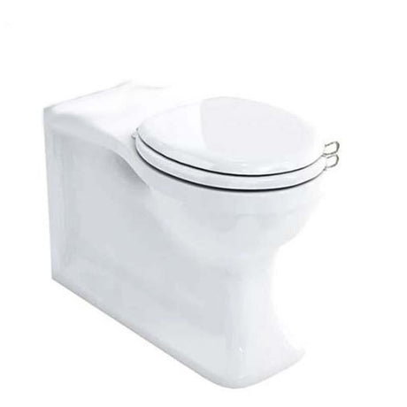 Burlington Arcade White Full Back to Wall Close Coupled Pan - ARC4 - TAP 'N' SHOWER