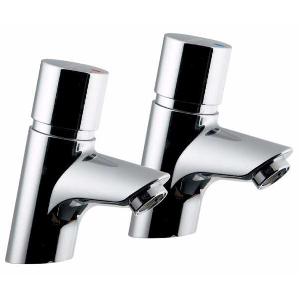 Armitage Shanks Self Closing Avon 21 Basin Mixer with Dual Indices - P