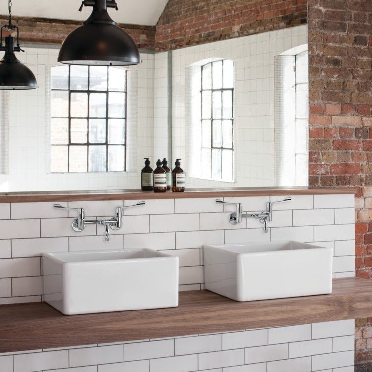 Armitage Shanks Belfast Traditional Sink - White - S580301 - TAP 'N' SHOWER