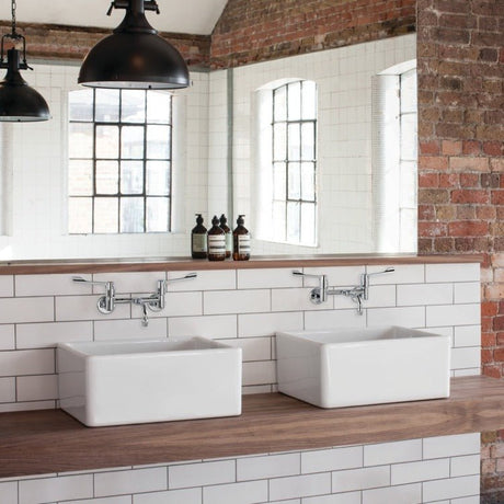 Armitage Shanks Belfast Traditional Sink - White - S580301 - TAP 'N' SHOWER