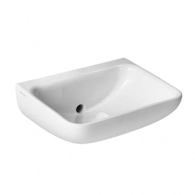 Armitage Shanks 500mm Wide 0 Tap Hole Contour 21 Plus Basin with Back