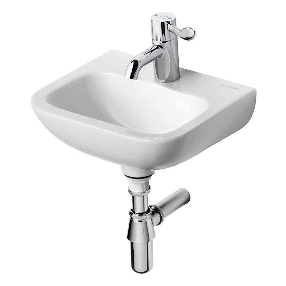 Armitage Shanks 370mm Wide 1 Tap Hole Contour 21 Handrinse Basin - S21
