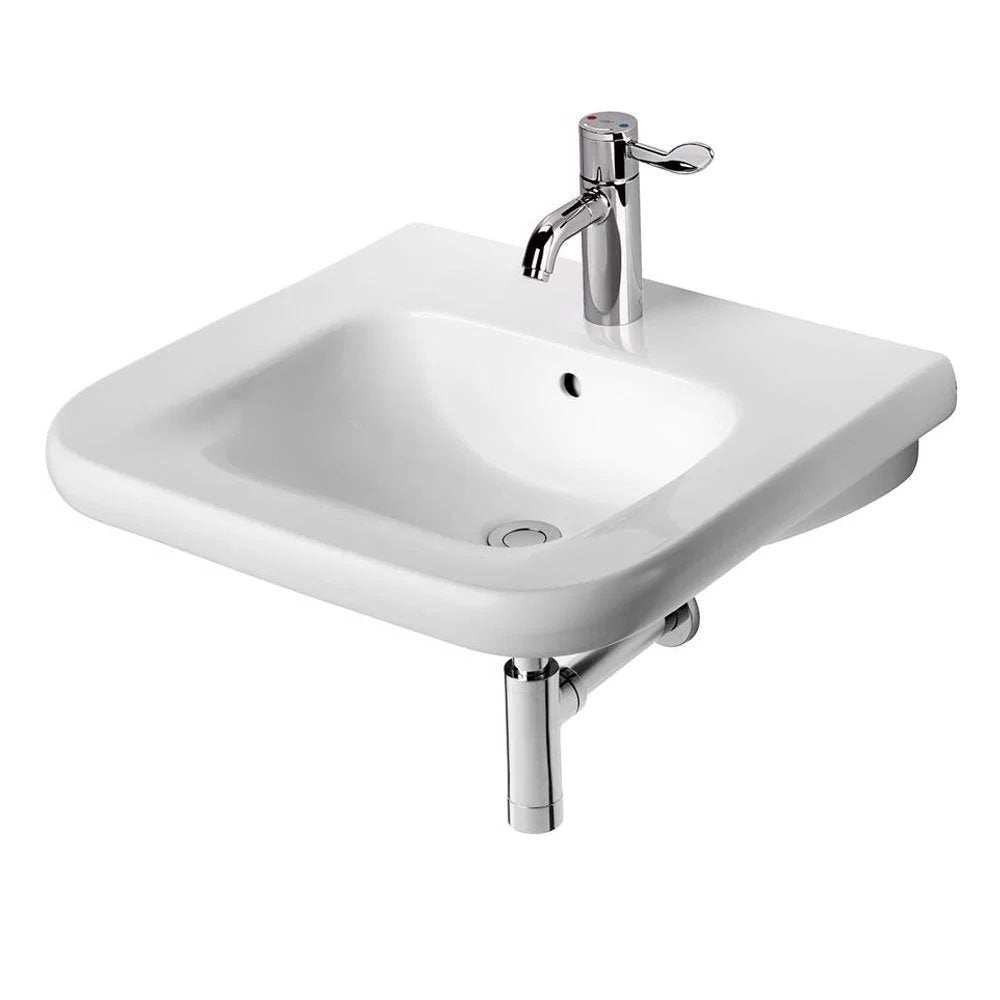 Armitage Shanks 600mm Wide 1 Tap Hole Contour 21 Accessible Basin - S2