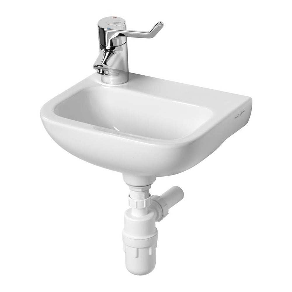 Armitage Shanks 370mm Wide 1 LH Tap Hole Contour 21 Handrinse Basin -