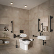 Armitage Shanks Contour 21+ BTW WC Doc M Pack with Black Rails Right Hand - S1246XG - TAP 'N' SHOWER