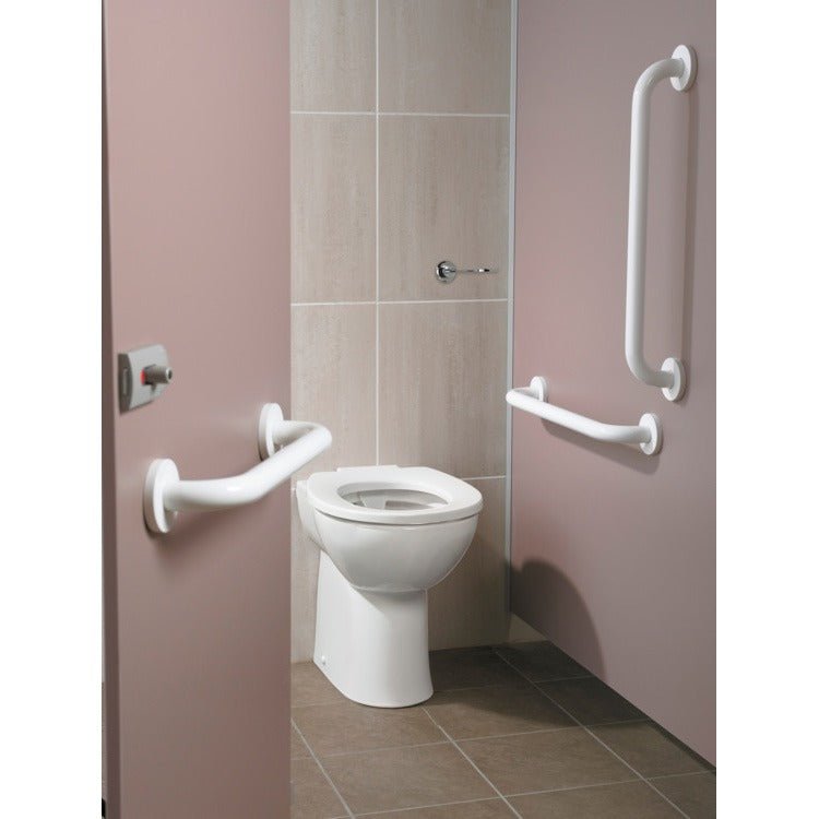 Armitage Shanks Doc M Contour 21+ Ambulant Care Back To Wall or Close Coupled Packs - White - S0681AC - TAP 'N' SHOWER