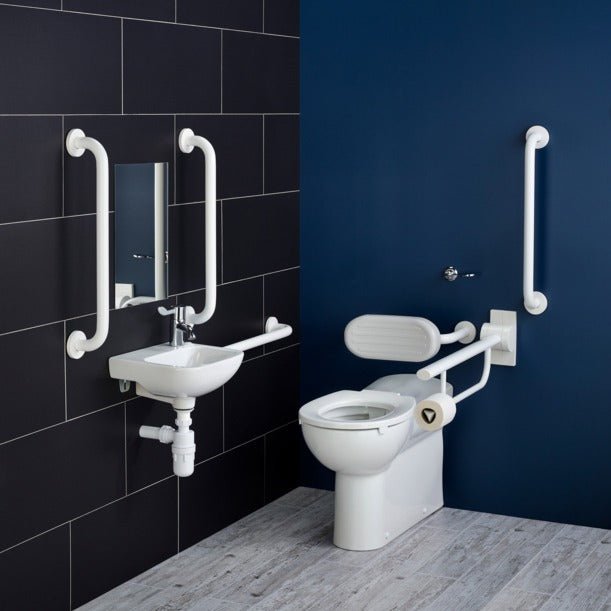 Armitage Shanks Doc M Contour 21+ Back To Wall Left or Right Hand Packs - White - S0685AC - TAP 'N' SHOWER