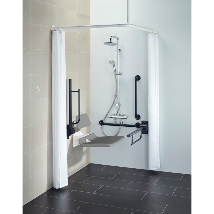 Armitage Shanks Doc M Shower Room Pack Exposed - Blue - S0755LI - TAP 'N' SHOWER