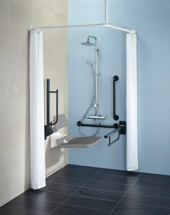 Armitage Shanks Doc M Shower Room Pack Exposed - Charcoal - S0755RN - TAP 'N' SHOWER