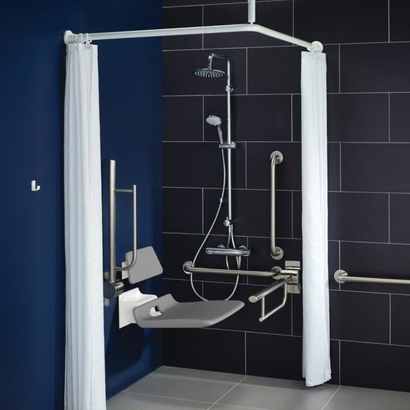 Armitage Shanks Doc M Shower Room Pack Exposed - Stainless Steel - S0755MY - TAP 'N' SHOWER