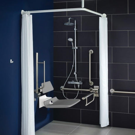 Armitage Shanks Doc M Shower Room Pack Exposed - Stainless Steel - S0755MY - TAP 'N' SHOWER