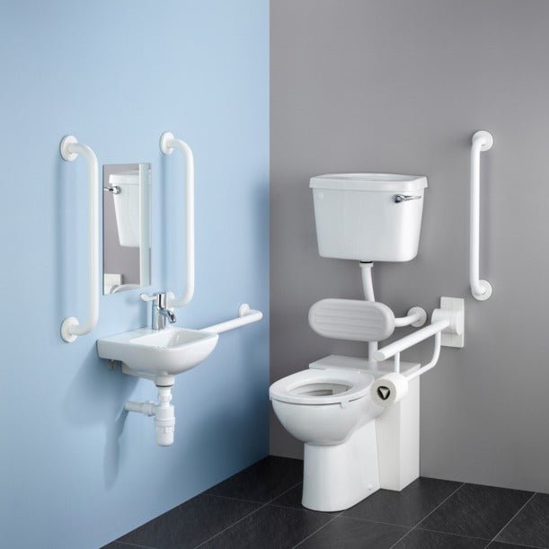 Armitage Shanks Doc M Standard Left or Right Hand Packs - White - S0689AC - TAP 'N' SHOWER